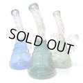 Stemless Twisted Glass Bong ステムレス ツイステッド ガラスボング 20cm