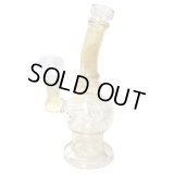 Color Changing Glass Bong ステムレス シャワーヘッド カラーチェンジ ガラスボング 19.5cm