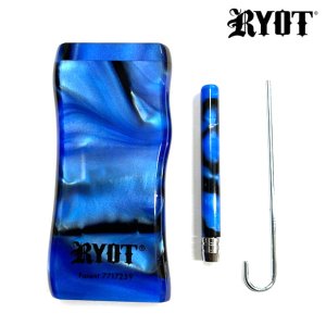 画像1: RYOT -  Acrylic Magnetic Dugout with One Hitter  ワンヒッターボックス ／ ブルー&ブラック