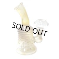 Mini Color Changing Glass Bong ステムレス シャワーヘッド カラーチェンジ ミニガラスボング 14cm