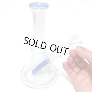 画像2: Stemless Beaker Bong ステムレス ビーカー ガラスボング 18.5cm