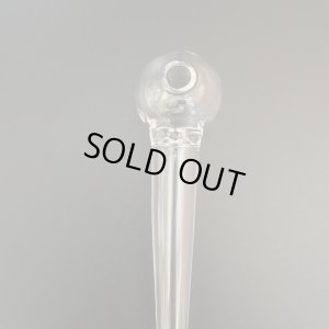 画像2: Thick Pyrex Glass クラックパイプ ガラパイ - 15cm