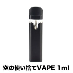 画像1: 空の使い捨てVAPE 1.0ml ／350mAh（CBD系リキッド向け／Type-C充電／まとめ買い割引あり）