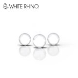 White Rhino - Diamond Terp Ball タープボール／ダブパール 6mm 3個入り （Wax・Dab用 ）