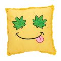 Wacky Pillowz - Leaf Eyes Smiley Face クッション