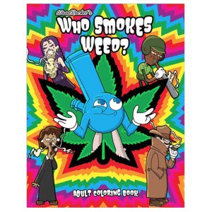 画像1: Wood Rocket - Who Smokes Weed 塗り絵 絵本