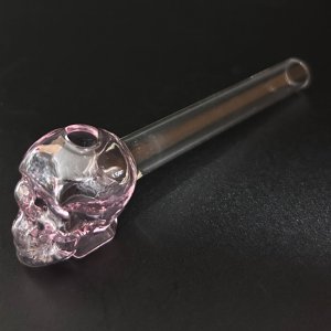 画像2: パイレックス クラックパイプ Skull Head ガラパイ （約12cm）