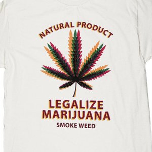 画像2: Brisco Brands - Legalize MJ ユニセックス Tシャツ ／ ナチュラル