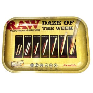 画像1: RAW - Daze of The Week  メタルローリングトレイ