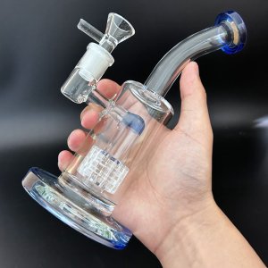 画像5: Thick Stemless Glass Bong チック ステムレス ガラスボング 21cm