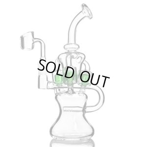 画像1: 5 Arms Chamber Recycler Dab Rig リサイクラー ダブリグ 24cm