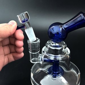 画像4: Filter Glass Bowl - スクリーン不要 ガラスボング 水パイプ用　火皿 ／ 14mm オス型