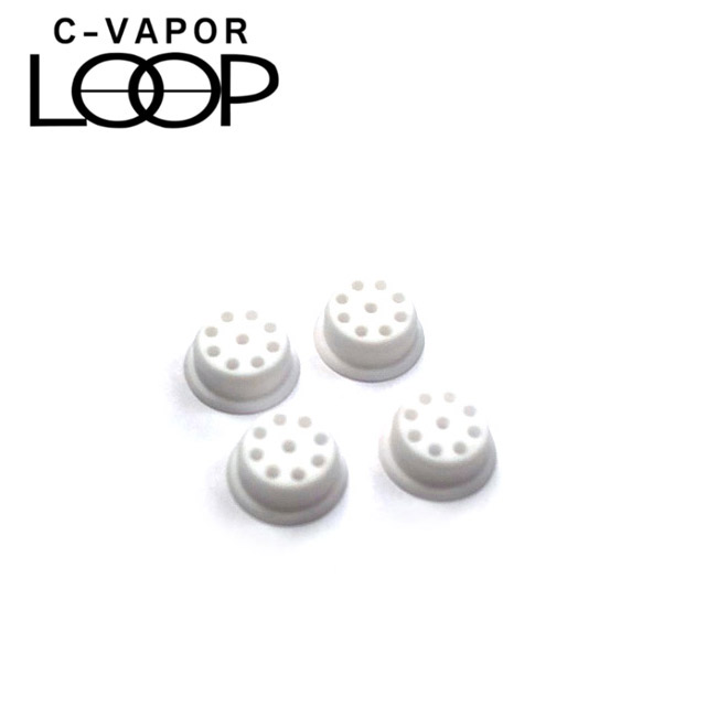 WEECKE CVAPOR4.0 CVAPOR LOOP パーツ ヴェポライザー消耗品 交換用セラミックフィルター4個入り 加熱式タバコ 専用  最大51％オフ！ CVAPOR