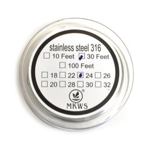 画像: Stainless Steel 316 Wire（ステンレススチール316・ワイヤー）10メートル