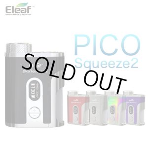 画像: Eleaf - Pico Squeeze2 MOD 【温度管理機能・アップデート機能付き・電子タバコ／VAPE】