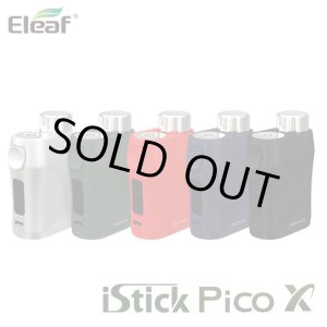 画像: Eleaf - iStick Pico X MOD（アイスティック ピコ エックス） 【温度管理機能・アップデート機能付き・電子タバコ／VAPE】