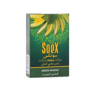 画像: SOEX　- Green Mango グリーンマンゴー 50g（ニコチンなし シーシャ用ハーブフレーバー）