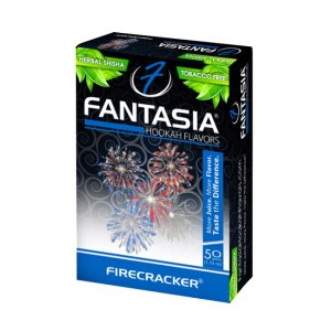 画像: FANTASIA - ファイアクラッカー 50g（ニコチンなし シーシャ用ハーブフレーバー）