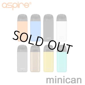 画像: Aspire  - Minican Kit 2ml ／ 3ml  【初心者おすすめ ／ 電子タバコ ／ VAPEスターターキット】