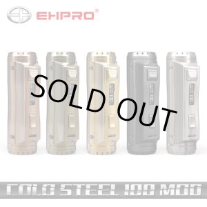 画像: EHPRO  - COLD STEEL 100  MOD  【電子タバコ／VAPE】