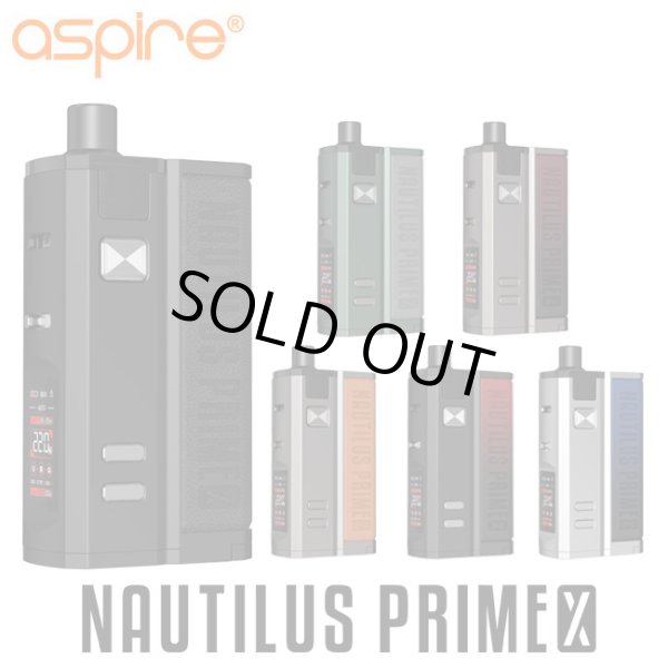 画像1: Aspire  - Nautilus Prime X 【電子タバコ ／ VAPEスターターキット】 (1)