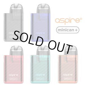 画像: Aspire  - Minican ＋  ミニカンプラス【初心者おすすめ ／ 電子タバコ ／ VAPEスターターキット】