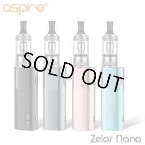 画像: Aspire  - Zelos Nano Kit【初心者おすすめ ／ 電子タバコ ／ VAPEスターターキット】