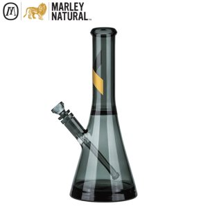 画像: MARLEY NATURAL - Smoked Glass Water Pipe マーリーナチュラル アイスボング