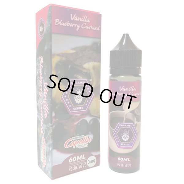 画像1: Flamingo E Lic - Vanilla Blueberry Custard （バニラ　ブルーベリー　カスタード） 60ml (1)