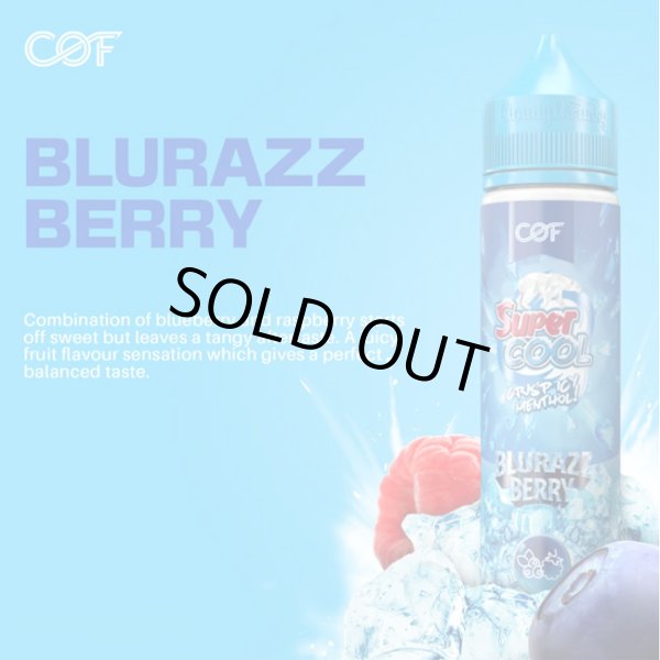 画像1: Cloudy O Funky - Super Cool Blurazz Berry（メンソール＆ブルーベリー&ラズベリー）　60ml (1)