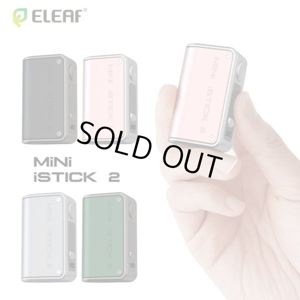 画像1: Eleaf  - Mini iStick 2【CBDカートリッジ対応／Type-C対応／電子タバコ・VAPEバッテリー】 (1)