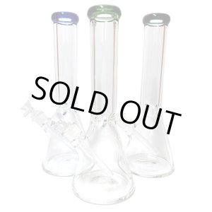 画像: Heavy 7mm Glass Large Ice Bong ヘビー ガラス アイス ボング 35cm