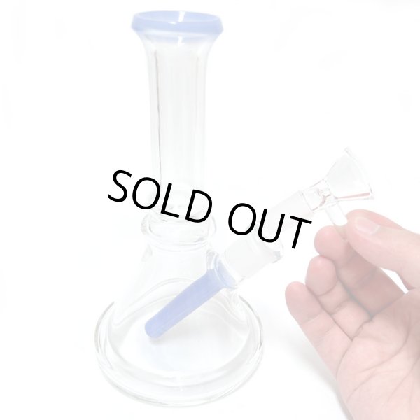 画像2: Stemless Beaker Bong ステムレス ビーカー ガラスボング 18.5cm (2)