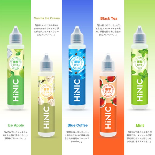 画像3: （禁煙にオススメ）HiLIQ - HiNIC LIQUID 60ml 喉にガツンとくるVAPE・電子タバコ・電子シーシャ用リキッド (3)