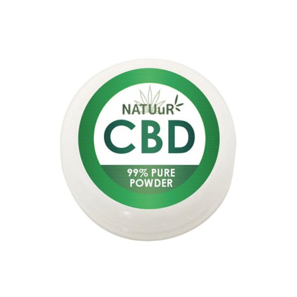 画像2: 【新基準値対応】NATUuR CBD 99％ POWDER ピュア アイソレート パウダー 1.0g (2)