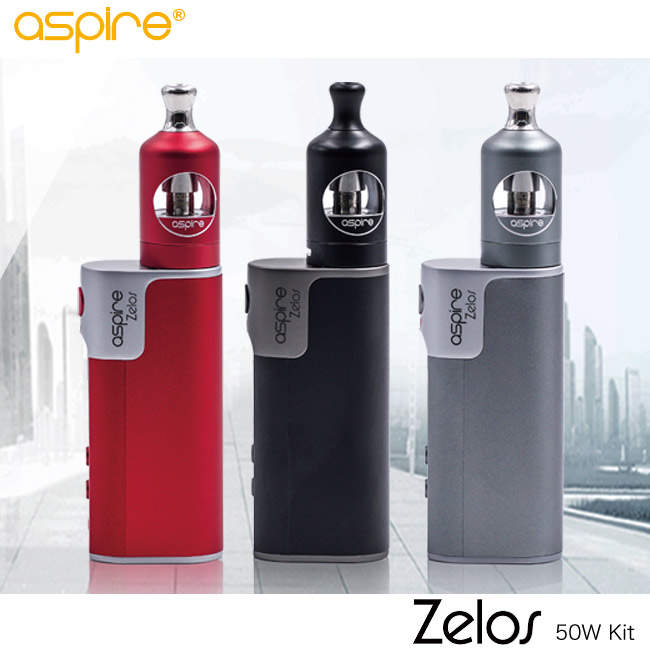 Aspire - Zelos 50W Kit 【温度管理機能付き・電子タバコ／VAPE