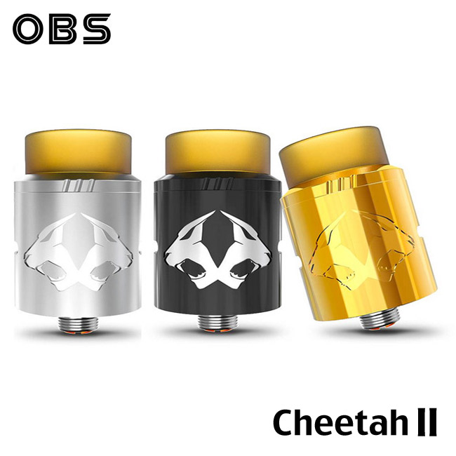 OBS - Cheetah II RDA 24mm｜電子タバコ・VAPE通販【パイプミュージアム】