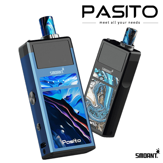 SMOANT - PASITO POD KIT 【リビルド可能 ／ 電子タバコ ／ VAPE