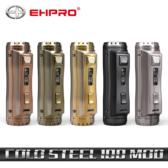 EHPRO - COLD STEEL 100 MOD 【電子タバコ／VAPE】