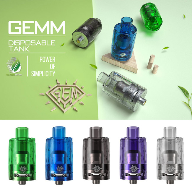 FreeMax GEMM TANK 5ml 2個入り （使い捨てVAPEアトマイザー）