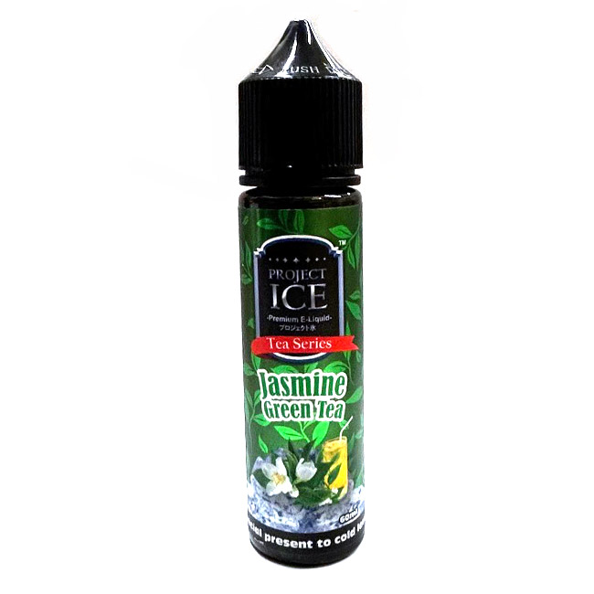 画像1: PROJECT ICE - Jasmine Green Tea（ジャスミングリーンティー & メンソール） 60ml (1)